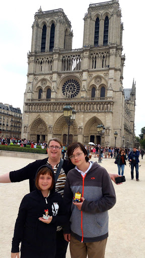 Hacker Family trip to Paris France 2015