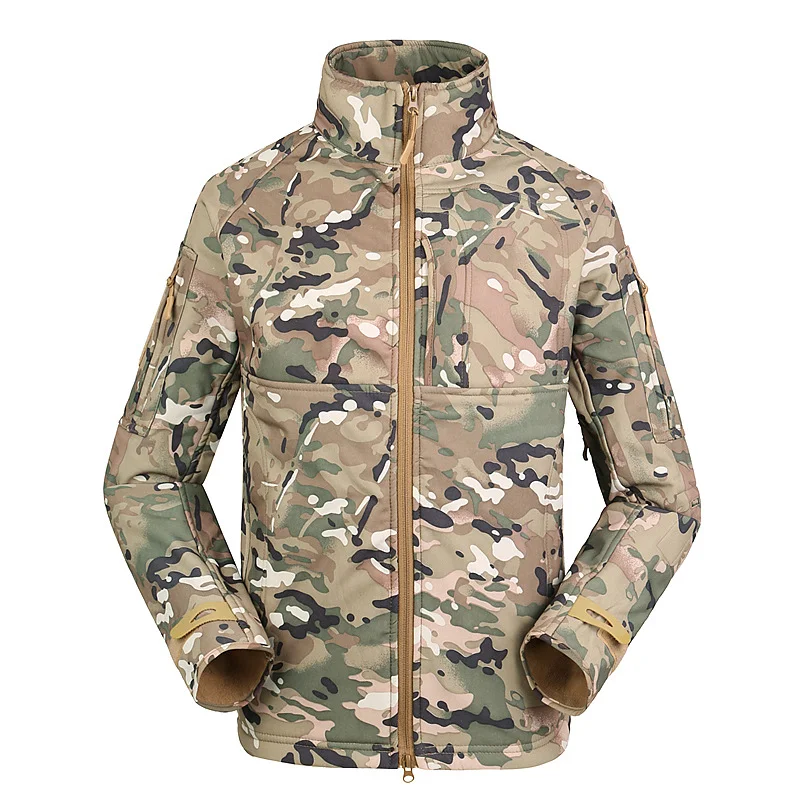 Chaqueta de Hombre para Exteriores Delgado Commander Cuello Alto Holgado Ideal para Actividades al Aire Libre y Uso Diario