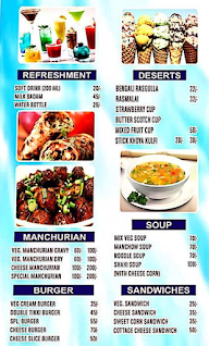 Sajjan Sweets menu 3