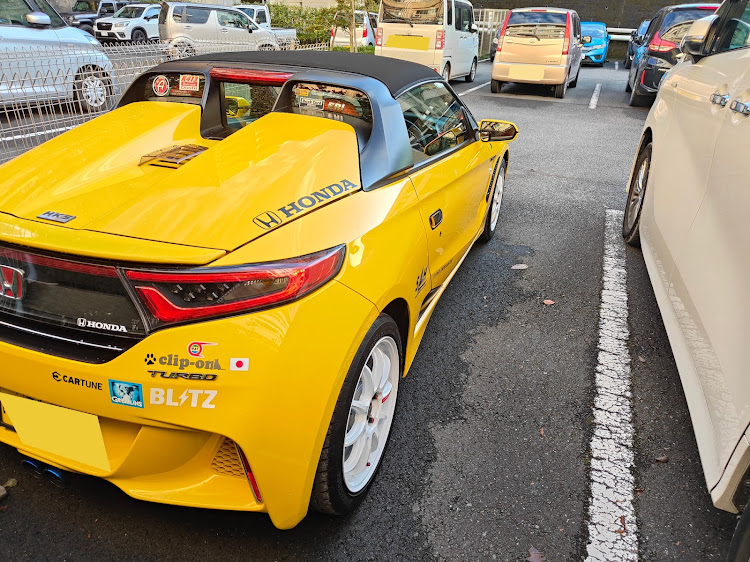 S660のいいね＆フォロー＆コメントありがとうございます・女性オーナー・職場駐車場・夜勤入り・愛車生活に関するカスタム事例の投稿画像1枚目
