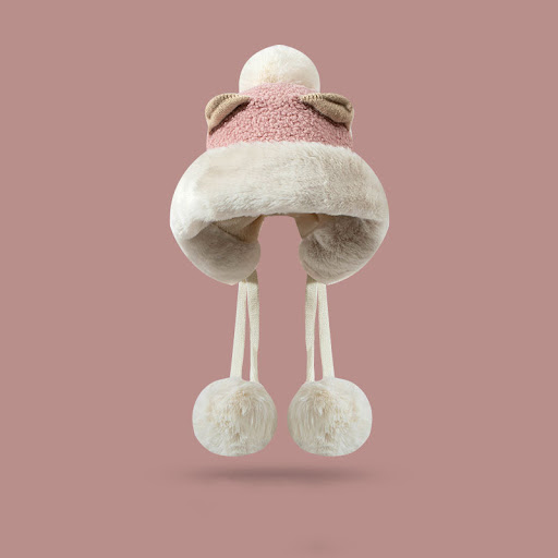 Title 3, Winter Korean Style All-match and Cute Ears Plu...