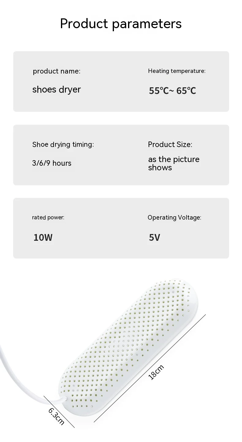 Title 26, Slimme Schoenen Droger Huishoudelijk met Timer ...