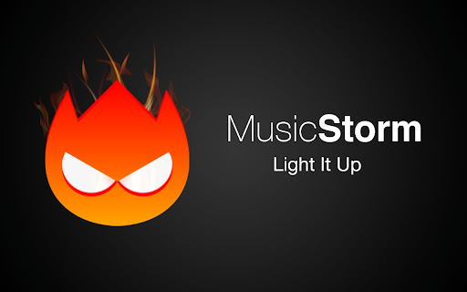 Music Storm - visualize any music tab