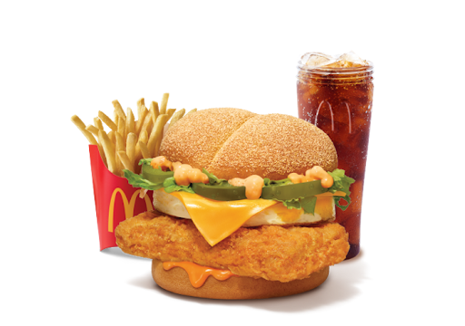 McSpicy Premium Burger Chicken Combo