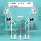 Kẹp Ipad Và Điện Thoại Máy Tính Bảng Siêu Bền Cao Cấp Đa Năng Xoay Điện Thoại 360 Độ Chắc Bền Không Gãy