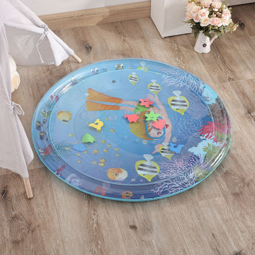 Title 10, Childrens Inflatable Marine Animal Water Cushi...