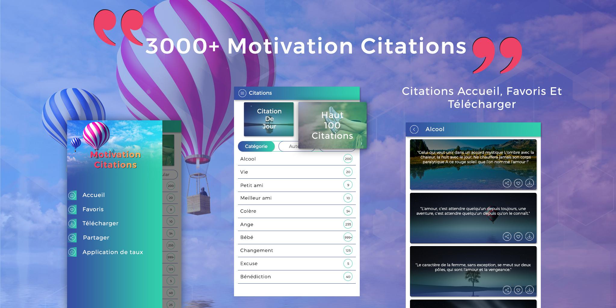 3000 Citations De Motivation Inspiration Citation 1 3 Apk Download Com Akdevops Quotesfr Apk Free