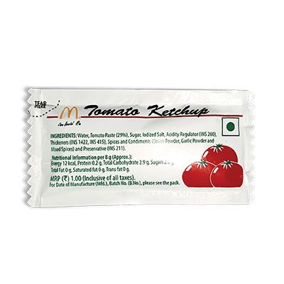 Tomato Ketchup Sachet