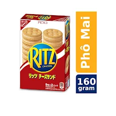 Bánh Quy Ritz Kep Kem Phô Mai 160G