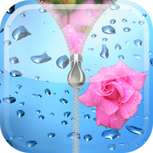 Water Drop Zip Screen Lock.apk 1.01