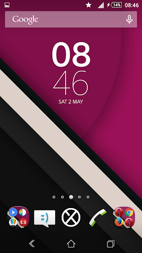 Lollipop Pink Reloaded Theme