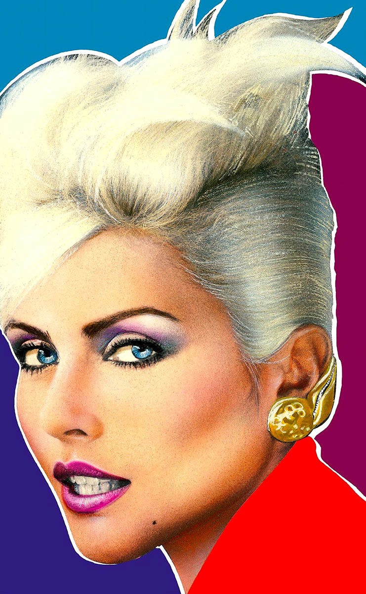 richard bernstein debbie harry interview magazine cover