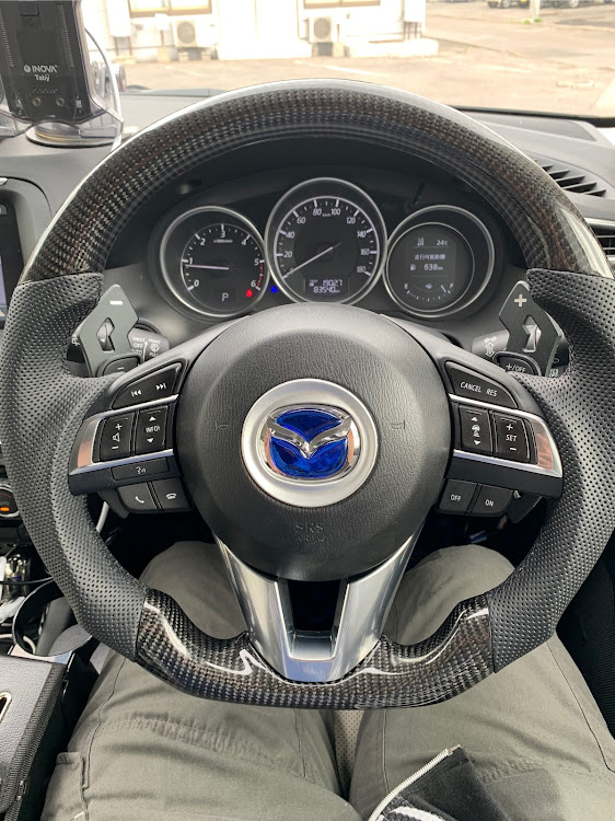 CX-5のステアリングに関するカスタム事例の投稿画像1枚目