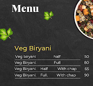 MP Veg Biryani menu 1