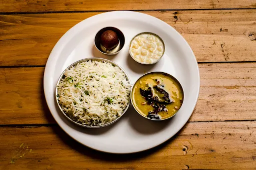 Dal Fry With Jeera Rice