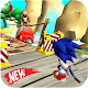 Blue Hedgehog Dash : Jungle Rush Adventure