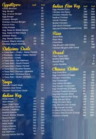 Coco's Cafe menu 1