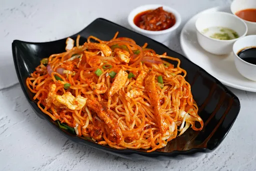 Chicken Schezwan Hakka Noodles