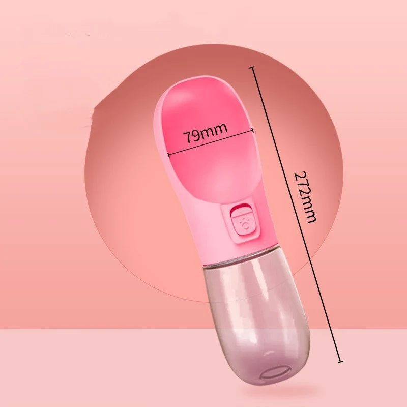 Portable Dog Water Bottle Feeder Bowl for Outdoor Travel, a Convenient Drinking and Food Bowl for Dogs, Perfect for Adve