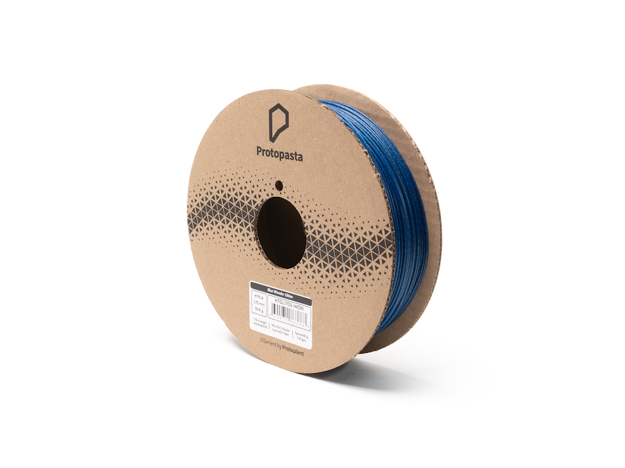 Protopasta Wonder Blue Rainbow Glitter HTPLA Filament - 1.75mm (0.5kg)