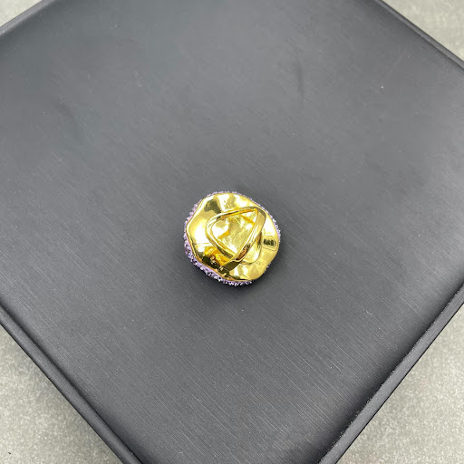 Title 3, Natural Raw Gemstone Amethyst Czech Diamond Raw...