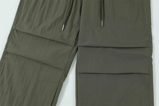 Title 15, Mens Solid Color Loose Casual Paratrooper Pant...