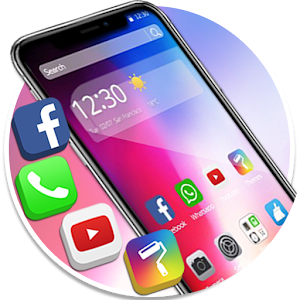 Theme For phone X logo