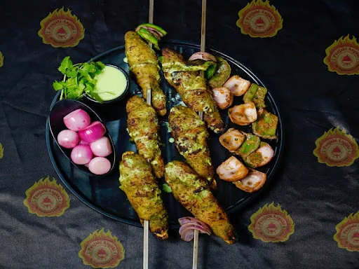 Hariyali Chaap Sabut Tandoori