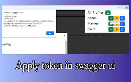 Swagger Token Manager