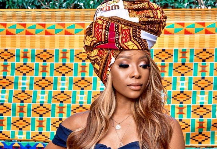 Media personality Pearl Modiadie is a mama-to-be.