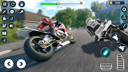 Screenshot Street Bike Drag Racing Games