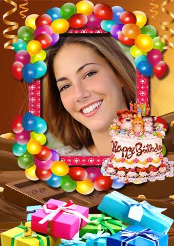 Happy Birthday Photo Frame