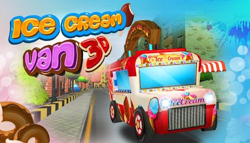 Ice cream van 3d