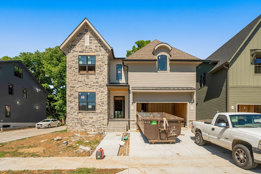 Property purchase in Brentwood (United States) - Modern house under construction, stone exterior