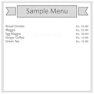 MRT Cafe menu 1