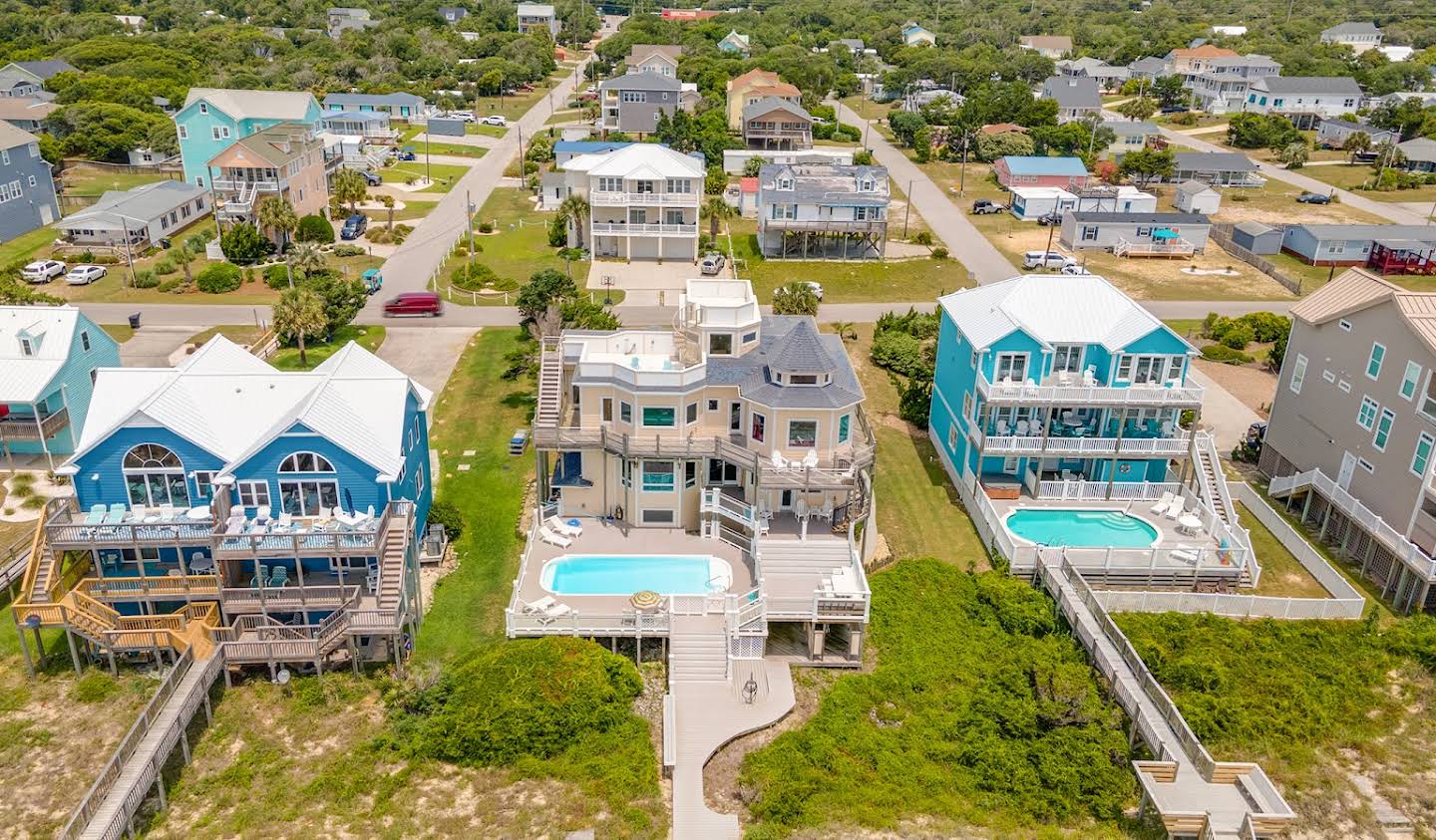 House with pool Emerald Isle