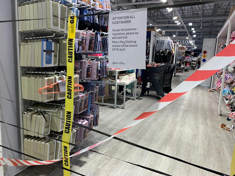 The sale of certain clothing items was banned under earlier lockdown levels. It emerged on Thursday that expert advisors to the government found this particular regulation inappropriate and intrusive.