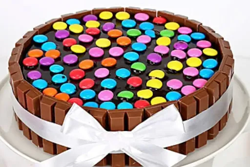 KitKat Gems Chocolate Cake