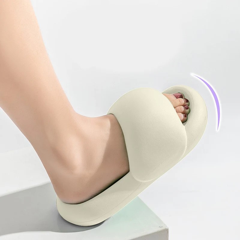 Men's and Women's Thick Bottom Bathroom Non-slip Household Sandals provide comfort, safety, and a secure grip for everyd