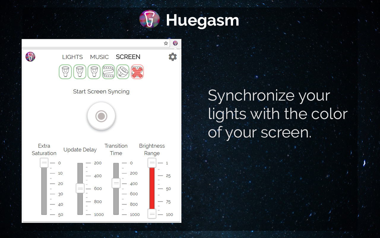 Huegasm for Philips Hue Lights Preview image 5