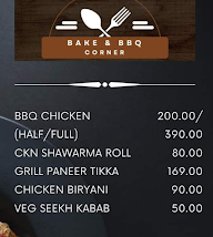 Bake & BBQ Corner menu 1