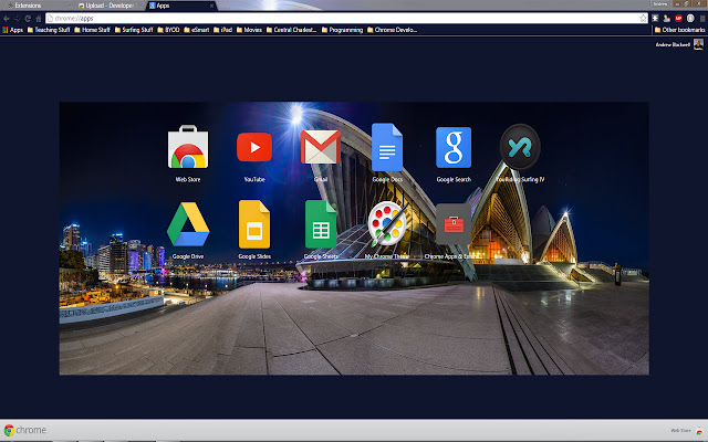 Sydney Opera House chrome extension