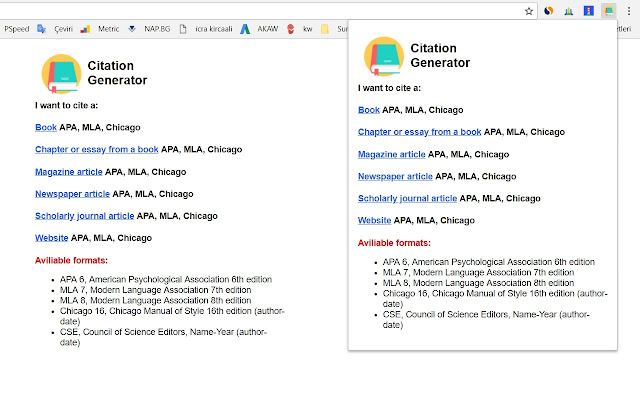 web citation maker