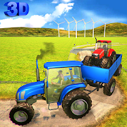 Tow Tractor Driving Simulator: Chained Pull Driver 1.1 Icon