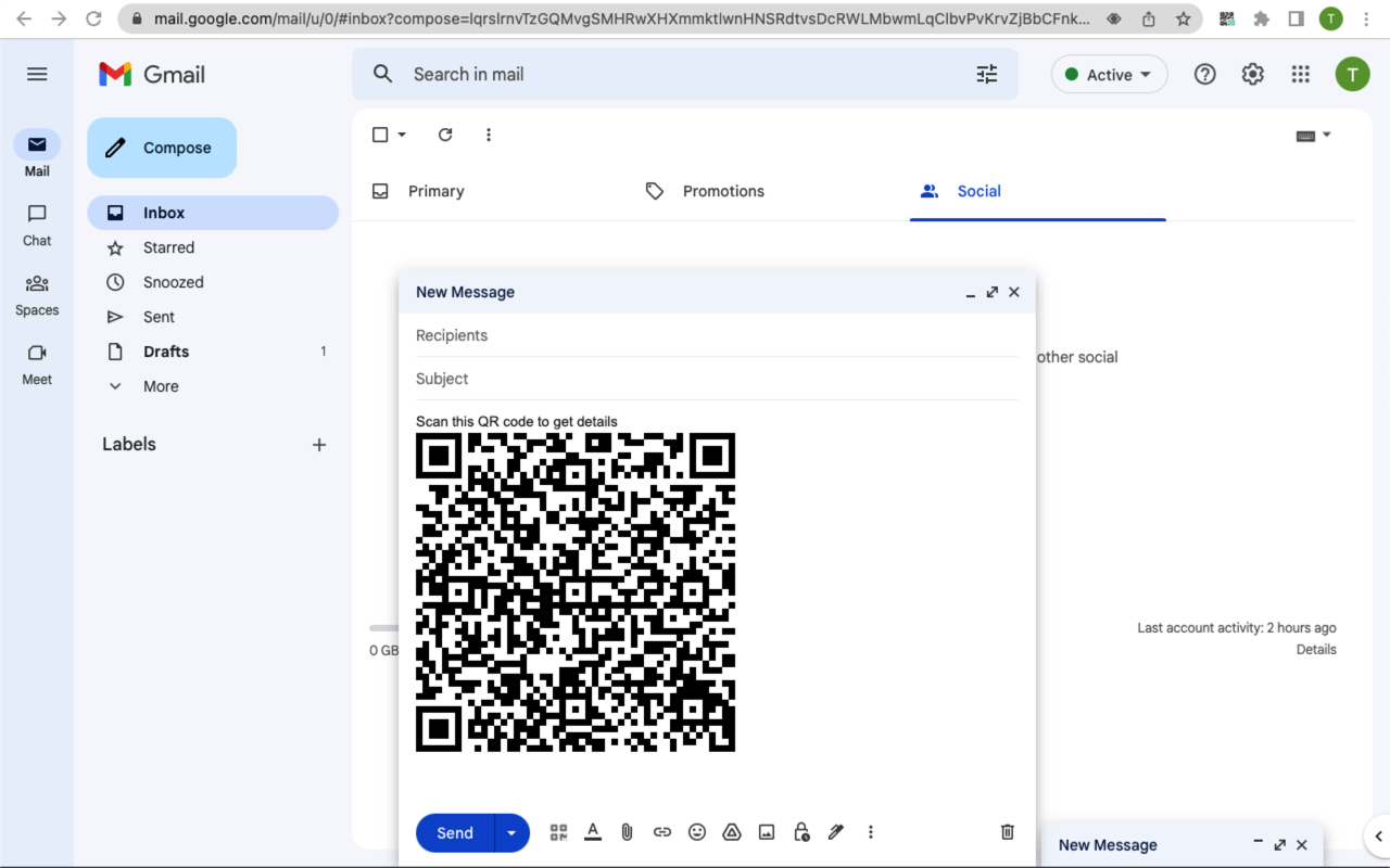 QR Code Generator for Gmail Preview image 6