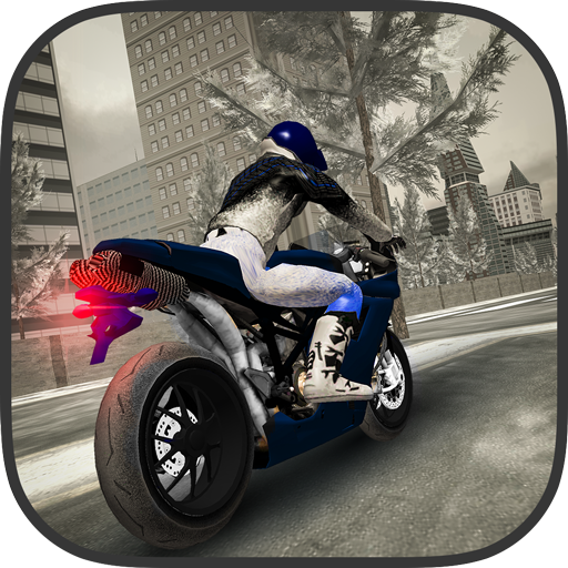 Neige Bike Rider Ville Madness icon