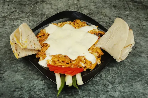 Chicken Cheese Shawarma Plate