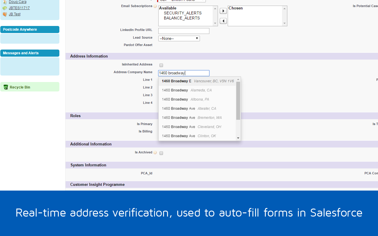 PCA Predict Real-time Address Verification Preview image 3