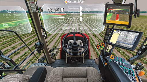 Farmers Edge new In-Cab Tool delivers a seamless digital experience from the office to the cab. (Photo: Business Wire)