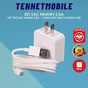 Combo Bộ Cục Củ Sạc Và Dây Cáp Sạc Nhanh Oppo Micro Usb 2.5A Dây Dài 1 Mét Dùng Cho Android